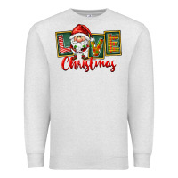 Oatmeal Heather Love Christmas Gnome Santa Premium Sweatshirt - FaDigitalArtStudio