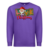 Purple Love Christmas Gnome Santa Premium Sweatshirt - FaDigitalArtStudio