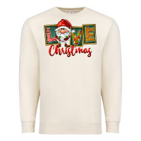 Sandshell Love Christmas Gnome Santa Premium Sweatshirt - FaDigitalArtStudio