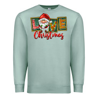 Seafoam Love Christmas Gnome Santa Premium Sweatshirt - FaDigitalArtStudio