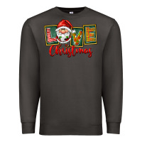Smoke Love Christmas Gnome Santa Premium Sweatshirt - FaDigitalArtStudio