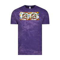 Cloud Purple When You're Dead Inside But It's Christmas Hippie Skeleton Santa Vintage Tee - Artiststas