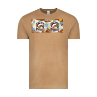 Vintage Camel When You're Dead Inside But It's Christmas Hippie Skeleton Santa Vintage Tee - Artiststas