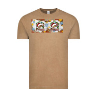 Vintage Coffee When You're Dead Inside But It's Christmas Hippie Skeleton Santa Vintage Tee - Artiststas