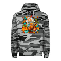 Slate Camo Thanksgiving Frappe Coffee Premium Hoodie - FaDigitalArtStudio