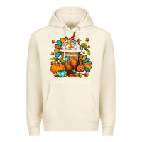 Tofu Thanksgiving Frappe Coffee Premium Hoodie - FaDigitalArtStudio