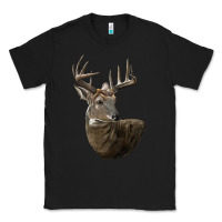 Black white tailed buck deer head Classic Tee - LillyAllenDesigns
