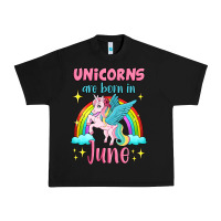 Black unicorns are born in june Urban Heavy Tee - Jasminsmagicworld
