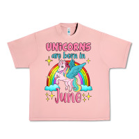 Salmon unicorns are born in june Urban Heavy Tee - Jasminsmagicworld