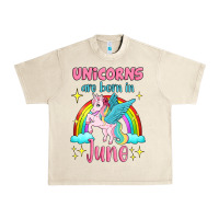 Sandshell unicorns are born in june Urban Heavy Tee - Jasminsmagicworld