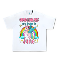 White unicorns are born in june Urban Heavy Tee - Jasminsmagicworld