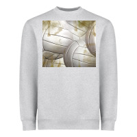 Heather Grey distressed volleyball pattern Heavyweight Sweatshirt - TumblerDesignByShophia