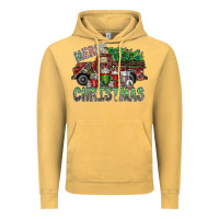 Vintage Mustard merry christmas Vintage Hoodie - SublimationCraftShop