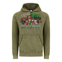 Vintage Olive merry christmas Vintage Hoodie - SublimationCraftShop
