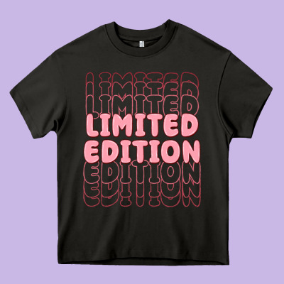 Limited Edition Heavy Core Tee Designed By Maliassmallbusiness