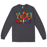 Smoke LGBTQ+ you matter with leopard Long Sleeve Tee - NancyCooperArtShop