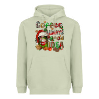 Matcha coffee is always a good idea Heavyweight Hoodie - FaDigitalArtStudio