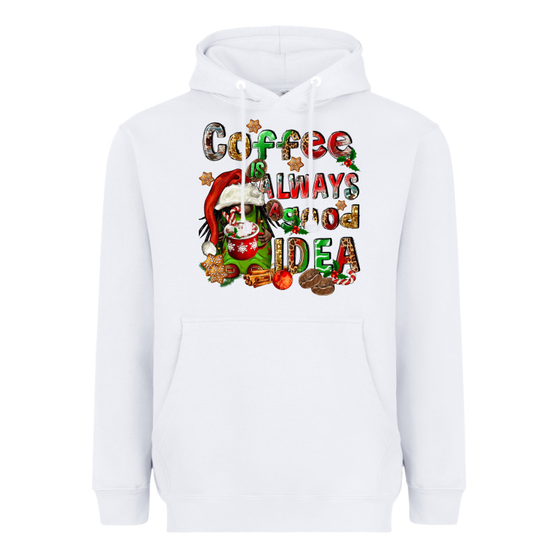 Coffee Is Always A Good Idea Heavyweight Hoodie by FaDigitalArtStudio | Teevron