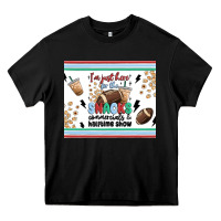 Black i'm just here for the snacks Heavy Core Tee - MaliasSmallBusiness