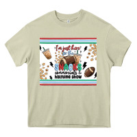 Mossy i'm just here for the snacks Heavy Core Tee - MaliasSmallBusiness