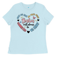 Baby Blue besties will always be Ladies Tee - MaliasSmallBusiness