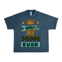 Midnight Navy world's best poppi ever Urban Heavy Tee - Jasminsmagicworld