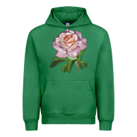 Emerald belinda's blush rose Urban Hoodie - LillyAllenDesigns