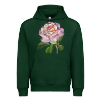 Forest Green belinda's blush rose Urban Hoodie - LillyAllenDesigns