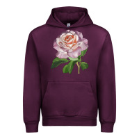 Mauve Wine belinda's blush rose Urban Hoodie - LillyAllenDesigns