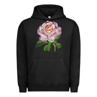 Pigment Black belinda's blush rose Urban Hoodie - LillyAllenDesigns