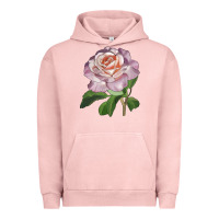 Pigment Salmon belinda's blush rose Urban Hoodie - LillyAllenDesigns
