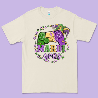 Mardi Gras Game Premium Tee Designed By Maliassmallbusiness