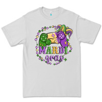 Dove Grey mardi gras game Premium Tee - MaliasSmallBusiness