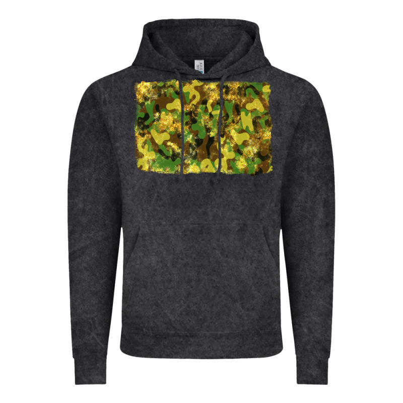 Camouflage Glitter Background Vintage Hoodie by RanaPortraitStore | Teevron