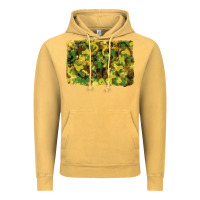 Vintage Mustard camouflage glitter background Vintage Hoodie - RanaPortraitStore