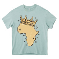 Arona africa with crown Heavy Core Tee - MaliasSmallBusiness