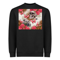Skulls And Roses Tumbler Heavyweight Sweatshirt | Teevron