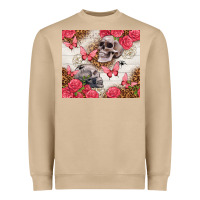 Mushroom skulls and roses tumbler Heavyweight Sweatshirt - TumblerDesignByShophia