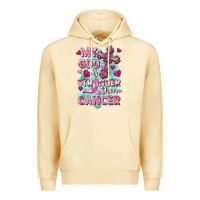 Pina Colada My God is stronger than Cancer Premium Hoodie - FaDigitalArtStudio