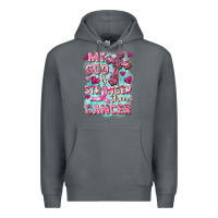 Rock My God is stronger than Cancer Premium Hoodie - FaDigitalArtStudio