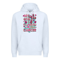 White My God is stronger than Cancer Premium Hoodie - FaDigitalArtStudio