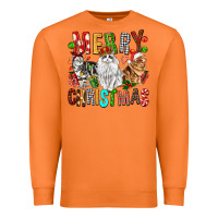 Carrot Merry christmas cats Premium Sweatshirt - FaDigitalArtStudio