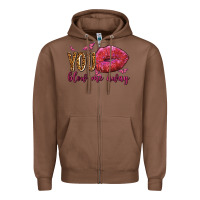 Chestnut you blow me away olivia Zipper Hoodie - OliviaCreatesArt
