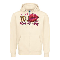 Sandshell you blow me away olivia Zipper Hoodie - OliviaCreatesArt