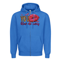 True Royal you blow me away olivia Zipper Hoodie - OliviaCreatesArt