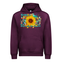 Mauve Wine being a mom makes my life complete Urban Hoodie - RacoonDesign