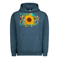 Pigment Midnight Navy being a mom makes my life complete Urban Hoodie - RacoonDesign