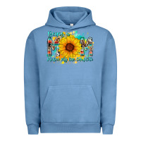 Pigment Pebble Blue being a mom makes my life complete Urban Hoodie - RacoonDesign