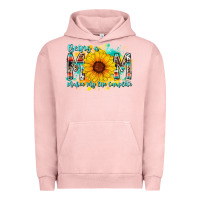 Pigment Salmon being a mom makes my life complete Urban Hoodie - RacoonDesign