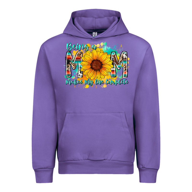 Being A Mom Makes My Life Complete Urban Hoodie by RacoonDesign | Teevron